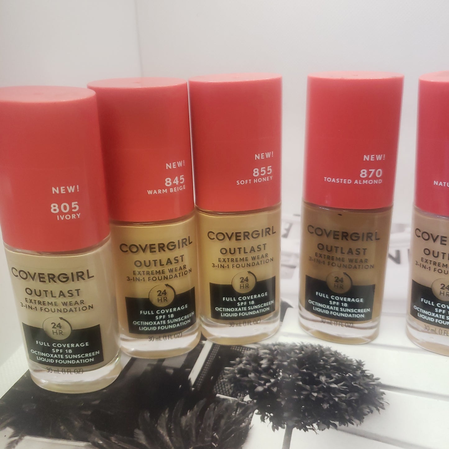 Covergirl Full Coverage Exteme Wear 3-n-1 Foundation 24 Hour Stay