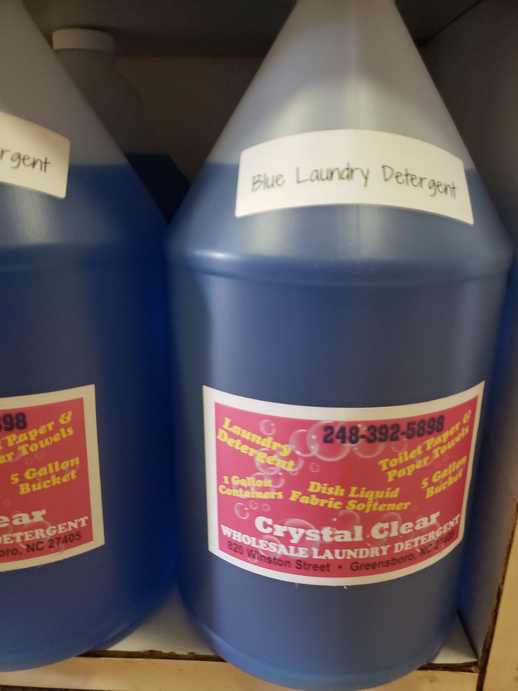 1 Gallon of Laundry Detergent 100% Concentrated