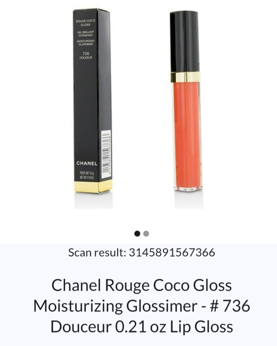 Chanel Rouge Coco Gloss Full Size AUTHENTIC Boxed
