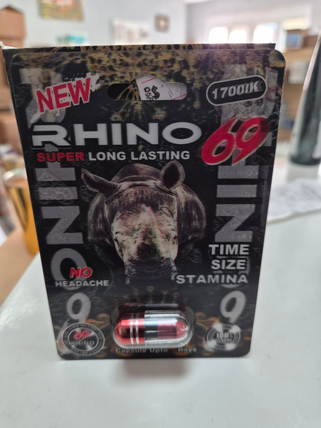 NEW RHINO SUPER LONG LASTING "69"