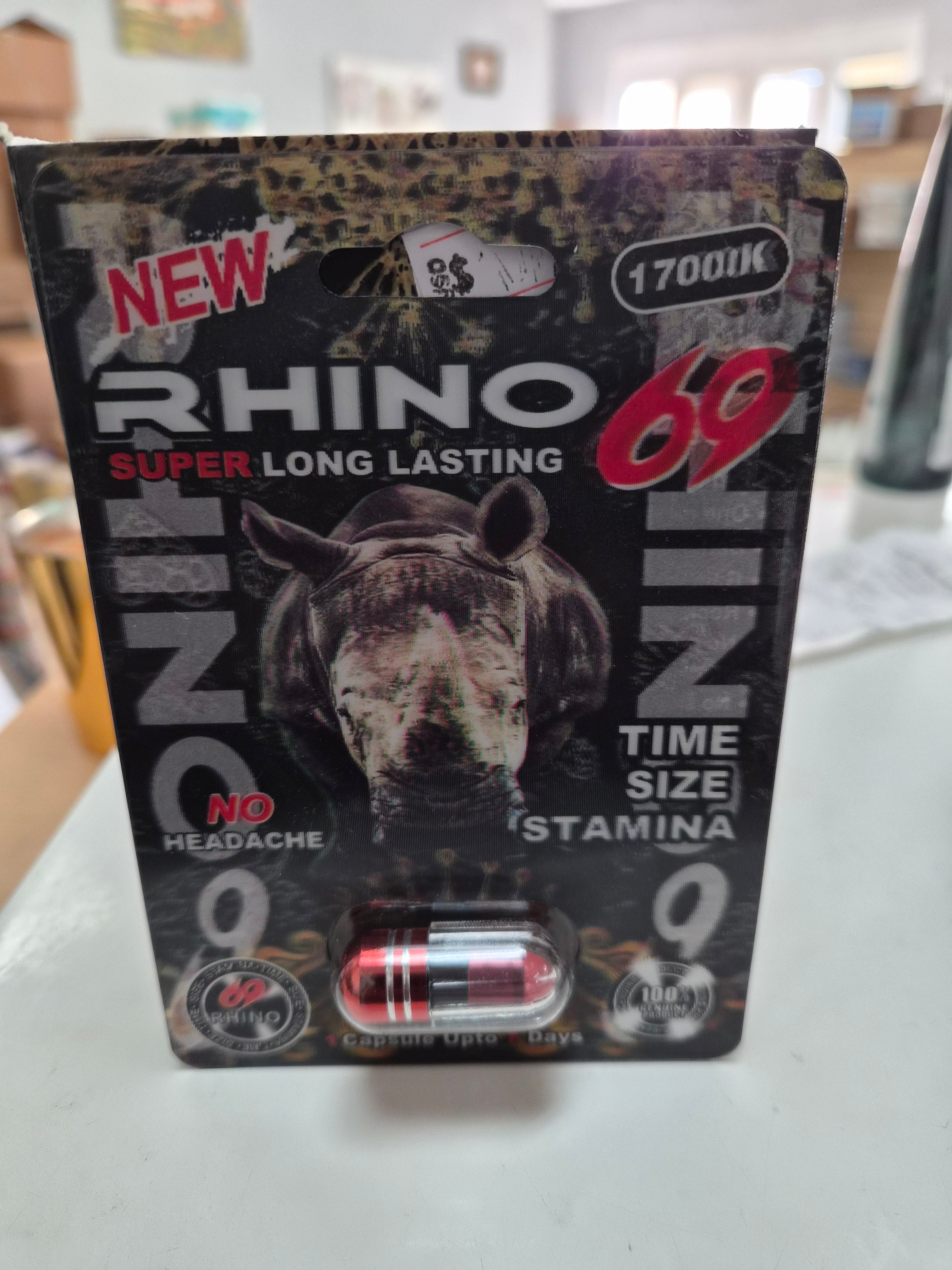NEW RHINO SUPER LONG LASTING "69"