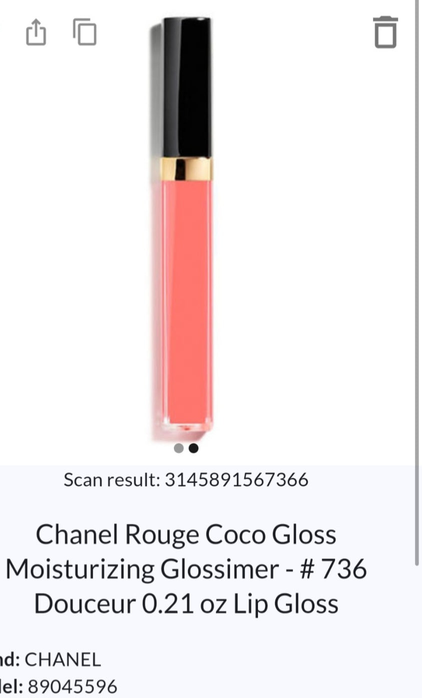 Chanel Rouge Coco Gloss Full Size AUTHENTIC Boxed