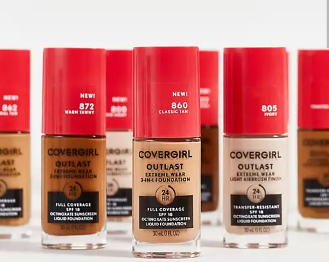 Covergirl Full Coverage Exteme Wear 3-n-1 Foundation 24 Hour Stay